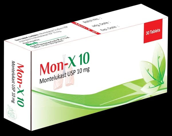 Tablet Mon-X 10mg (30pcs) (Montelukast Desh Phrm)